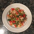 ざりがにサラダ's cooksnap of when they made イカとガイランのオイマヨ炒め.