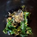 kyuko☆'s cooksnap of when they made わかめと海苔で韓国海苔風ナムル♪.