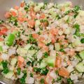 鈴木p's cooksnap of when they made 中東のパセリサラダ【タブーレ】.