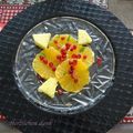 melmarilyn's cooksnap of when they made オレンジとざくろのミントサラダ.
