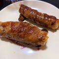 ◎みーちゃん◎'s cooksnap of when they made ＊簡単＊節約＊甘辛ちくわの豚バラ肉巻き.