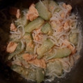 inLondon's cooksnap of when they made 冬瓜と油揚げの白みそ煮.