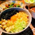 ＊あんず食堂＊'s cooksnap of when they made 茗荷と天かすのTKG♡.