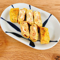 mikko6's cooksnap of when they made 桜えびとかいわれの卵焼き♡お弁当に♡.