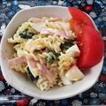 ☆hikonyan☆'s cooksnap of when they made ほうれん草のマカロニサラダ.