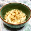 お料理ニャロメ's cooksnap of when they made 長芋となめこの酢の物.
