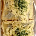 さんちゃん（╹◡╹）'s cooksnap of when they made 簡単！しらすトースト(しらすピザ).