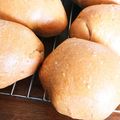 碧、花嫁修業中。's cooksnap of when they made 低糖質 ふすまパンミックスで塩パン.