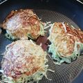 pekorinn's cooksnap of when they made 低糖質 オオバコでお好み焼き！.