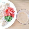♡さやすけ♡'s cooksnap of when they made そうめんに♪ほんのり甘いゴマ味噌のつけ汁.