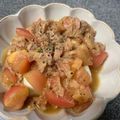 クック7JCRY2☆'s cooksnap of when they made 冷ややっこツナトマトのせ.