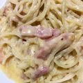 67luna's cooksnap of when they made 全卵＆牛乳で！ダマなし濃厚カルボナーラ.