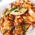 KAORULALA's cooksnap of when they made 簡単❤とろ～り麻婆豆腐丼♪.