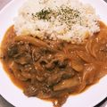 まのちゃんママ's cooksnap of when they made お手軽 ビーフストロガノフ.