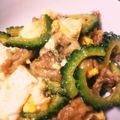 lalala11's cooksnap of when they made スタミナ味噌ダレでゴーヤチャンプルー♪♪.