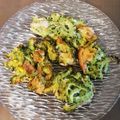 楽にこ's cooksnap of when they made ゴーヤーとコーンと豚ばらで夏のかき揚げ.