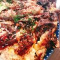 キレイハナ's cooksnap of when they made 糖質制限☆おからパウダーお好み焼き.
