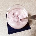 ひかりのリボン's cooksnap of when they made 夏に♡ブルーベリーヨーグルトシェイク.