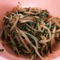 ぬのあす's cooksnap of when they made もやしの梅しそナムル.