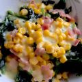☆ママ★'s cooksnap of when they made 簡単！冷凍ほうれん草とコーンのチーズのせ.