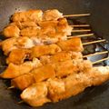 chicccccca's cooksnap of when they made 簡単☆むね肉で焼き鳥♪フライパンで！！.