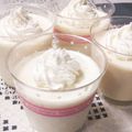 なごんママ's cooksnap of when they made ミキサーで簡単スイーツ☆桃のババロア.