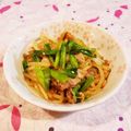 Richland☆Y's cooksnap of when they made ご飯にも★ピリ辛な豚肉ニラもやし和え.