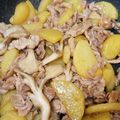 ちっつぃ's cooksnap of when they made 新じゃがと肉の炒め物☆.