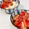 hiro_aya's cooksnap of when they made トマトとわさびの冷奴.