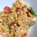 ゆちゃぷに's cooksnap of when they made オクラとトマトの中華風卵炒め.