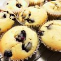 たとぺってんそん's cooksnap of when they made 簡単!!ブルーベリーマフィン♪.