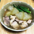 おじ☆さん's cooksnap of when they made 冷めてもおいしい♪鶏もも肉と冬瓜の煮もの.