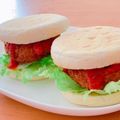 ☆３匹の子ぶた☆'s cooksnap of when they made おひとりさまのコロッケミートソースサンド.