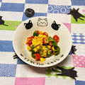 蕎麦の華's cooksnap of when they made たまごとトマトの炒めもの.