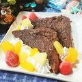 虹色♪︎ちゅーりっぷ's cooksnap of when they made 食パンで♡ミルクココアフレンチトースト♡.