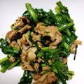 TakaPepper's cooksnap of when they made にらと豚こまのカリカリ炒め.