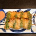 yuki☆nana's cooksnap of when they made 【農家のレシピ】オクラと玉ねぎの串カツ.