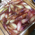 dyundyun's cooksnap of when they made 大量消費に！みょうがの甘酢漬け.