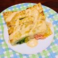 皿猿♪'s cooksnap of when they made ご馳走♥サーモンパイ！.