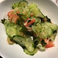 yumtas♥'s cooksnap of when they made きゅうりとわかめの酢物.