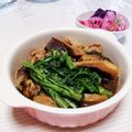 クックI7I5L1☆'s cooksnap of when they made 春菊と椎茸のすき焼き.