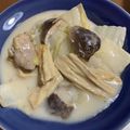 EnjoySun's cooksnap of when they made 腐竹とチンゲンサイの中華風スゴイダイズクリーム煮.