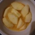 inLondon's cooksnap of when they made りんごのオレンジジュース漬け.