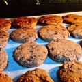pipipipimi's cooksnap of when they made 米粉のココアとココナッツのクッキー.