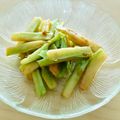 pali's cooksnap of when they made ブロッコリー芯の辛い生姜酢風味.