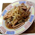 horseland's cooksnap of when they made 【節約おかず】もやしと魚ニソの中華サラダ.