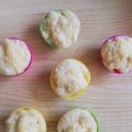 ちまめん's cooksnap of when they made 離乳食後期☆バナナヨーグルト蒸しパン.