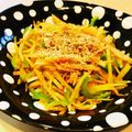 bonbonnier's cooksnap of when they made 簡単５分★ピーマンと人参のきんぴら.