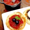 ルぴあ's cooksnap of when they made トマトジャムのマフィン.