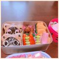 チムチェリー's cooksnap of when they made どうぶつの森キャラ弁★とたけけ&たぬきち.